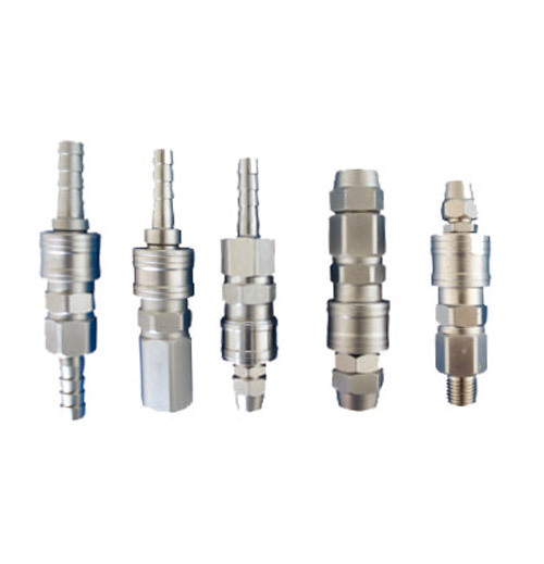 Self-locking air quick connector